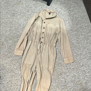 Universal Thread Tan Jumpsuit